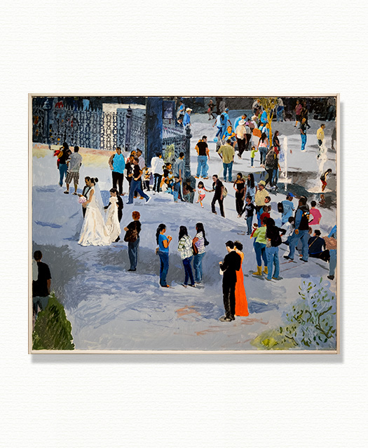 #4「カテドラルの前で」 F20